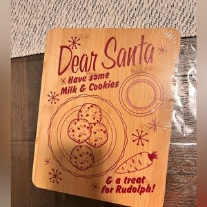Santa cookie boards